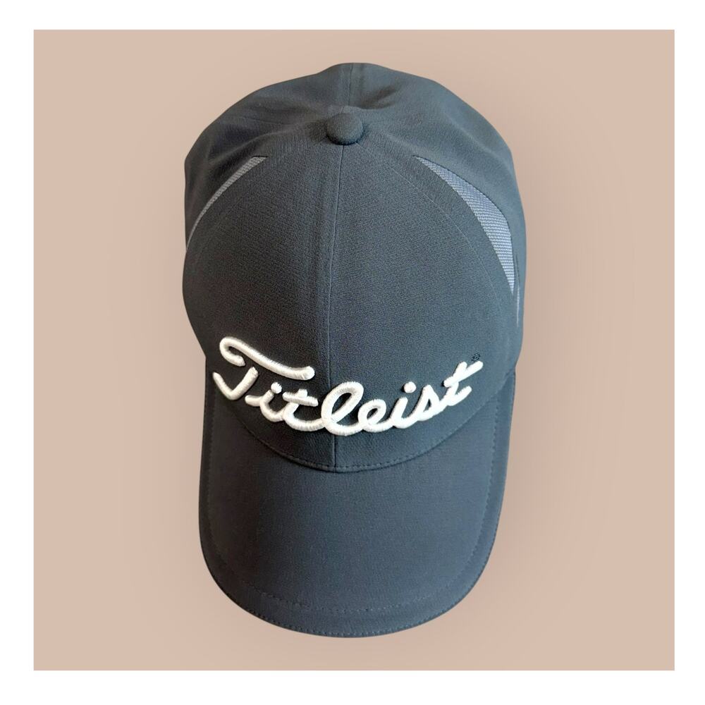 Titleist Flex Fit Performance Golf Baseball Cap Hat Men Size L/XL Gray Stretch